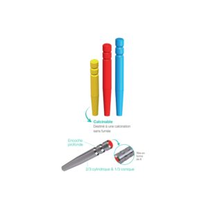 64-DCAR40-64-DCAR40 Tenons calcinable cylin-con 40 64-DCAR40-64-DCAR40 Tenons calcinable cylin-con 40